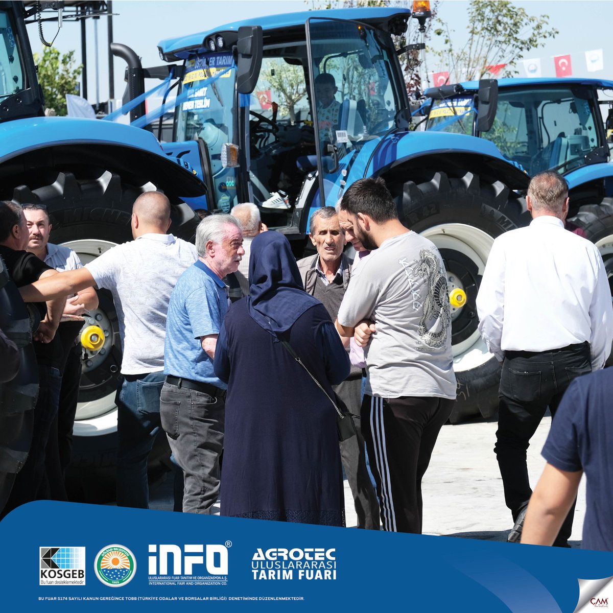 infofuar's tweet photo. AGROTEC 26. Uluslararası Tarım Fuarı 14-17 Eylül tarihleri arasında Ankara Gölbaşı Fuar Alanı’nda gerçekleşti.
#çamgrup #infofair #agrotec #tarım #agrotecankara #ankaratarımfuarı #tarımmakinaları #tarımteknolojileri #tarımfuarı #gölbaşı https://t.co/nRAfcdOyMw