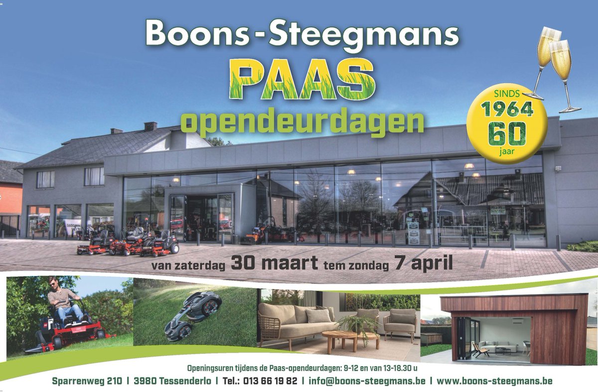 🌿 **Kom onze Tuinwereld Ontdekken!** 🎉 Waarom deze keer extra bijzonder is? Omdat we ons 60-jarig jubileum vieren! 🌟Of u nu een doorgewinterde tuinier bent of gewoon op zoek bent naar inspiratie voor uw buitenruimte, wij hebben alles wat u nodig heeft. 🛠️