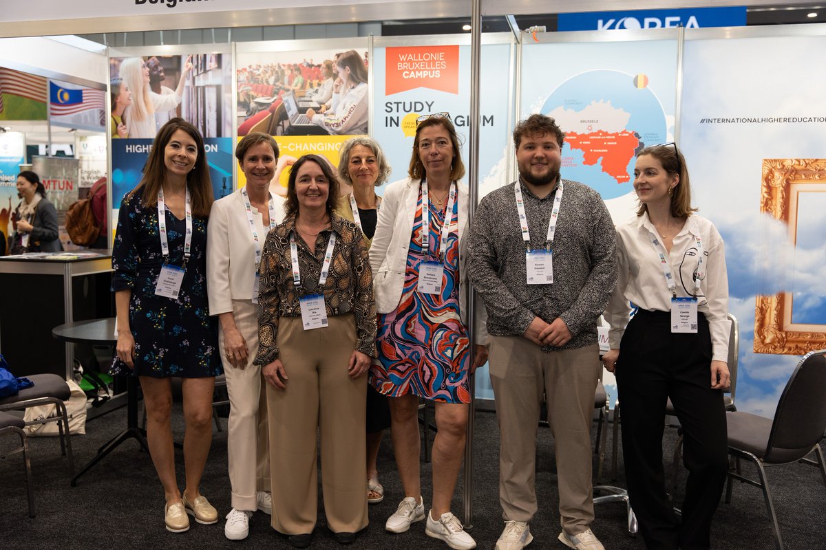 📣 At the beginning of March, WBCampus was present at #APAIE, accompanied by academics from 5higher education institutions of the Wallonia-Brussels Federation. It was a rewarding and stimulating experience for all participants! We look forward to the 2025 edition of APAIE!