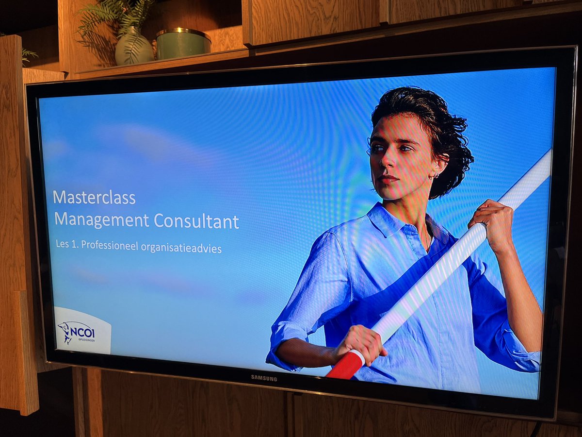 Masterclass Management Consultant voor een consultancy bedrijf actief in de publieke sector. Wat fijn dat ik dit voor de derde keer mag doen! <a href="/ncoi/">NCOI Opleidingen</a> #ncod #bestjobintheworld