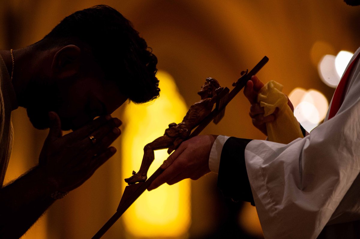 Melbourne Catholic (@catholicmelb) on Twitter photo āOur Saviour ā condemned, broken down, and then lifted up on a cross ā is indeed astonishing to look upon ... This is Jesus Christ, Godās servant who prospered. His loss is our gain. His death is our life.ā ā <a href="/BishopComensoli/">Archbishop Peter A Comensoli</a>, Good Friday āOur Saviour ā condemned, broken down, and then lifted up on a cross ā is indeed astonishing to look upon ... This is Jesus Christ, Godās servant who prospered. His loss is our gain. His death is our life.ā ā <a href="/BishopComensoli/">Archbishop Peter A Comensoli</a>, Good Friday