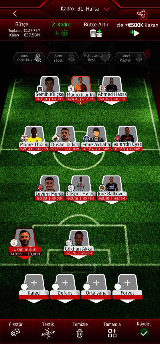 Sosyal Lig’de rüya takımımı kurdum, görmek için hemen tıkla⚽🚀 api.sosyallig.com/r/SL5569564101…