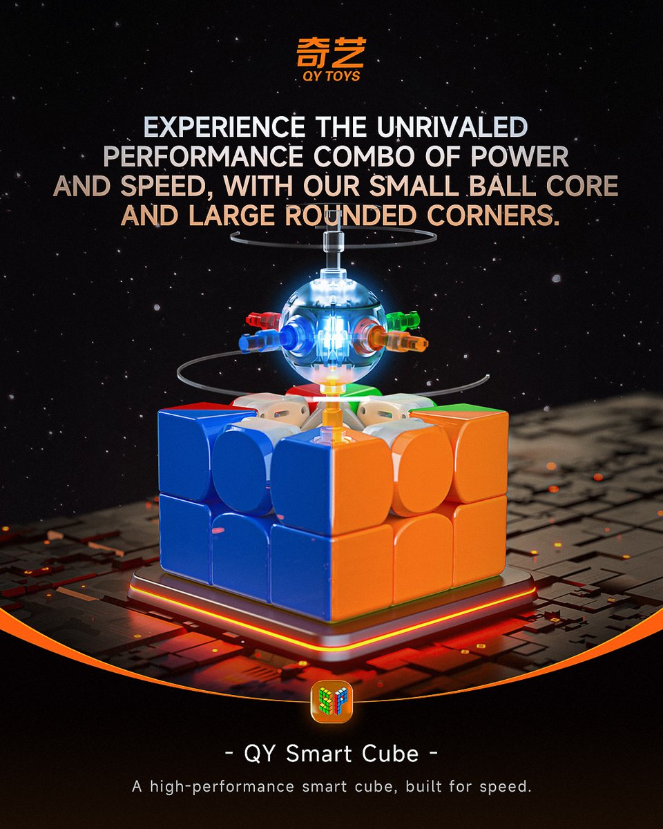 Small ball center and large round corner are the key of power performance!
See you soon!
#qiyi #cube