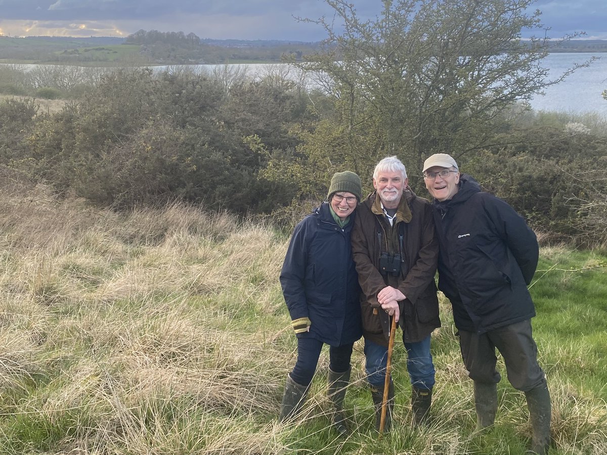 Chris, Candice and Gary our @GlobalBirdfair Bird Ringing team checking out our new site in preparation for their ringing demonstration at the fair. Fabulous habitat, are you a ringer and want to help @Natures_Voice @WestMidBirdClub @_BTO @britishbirds