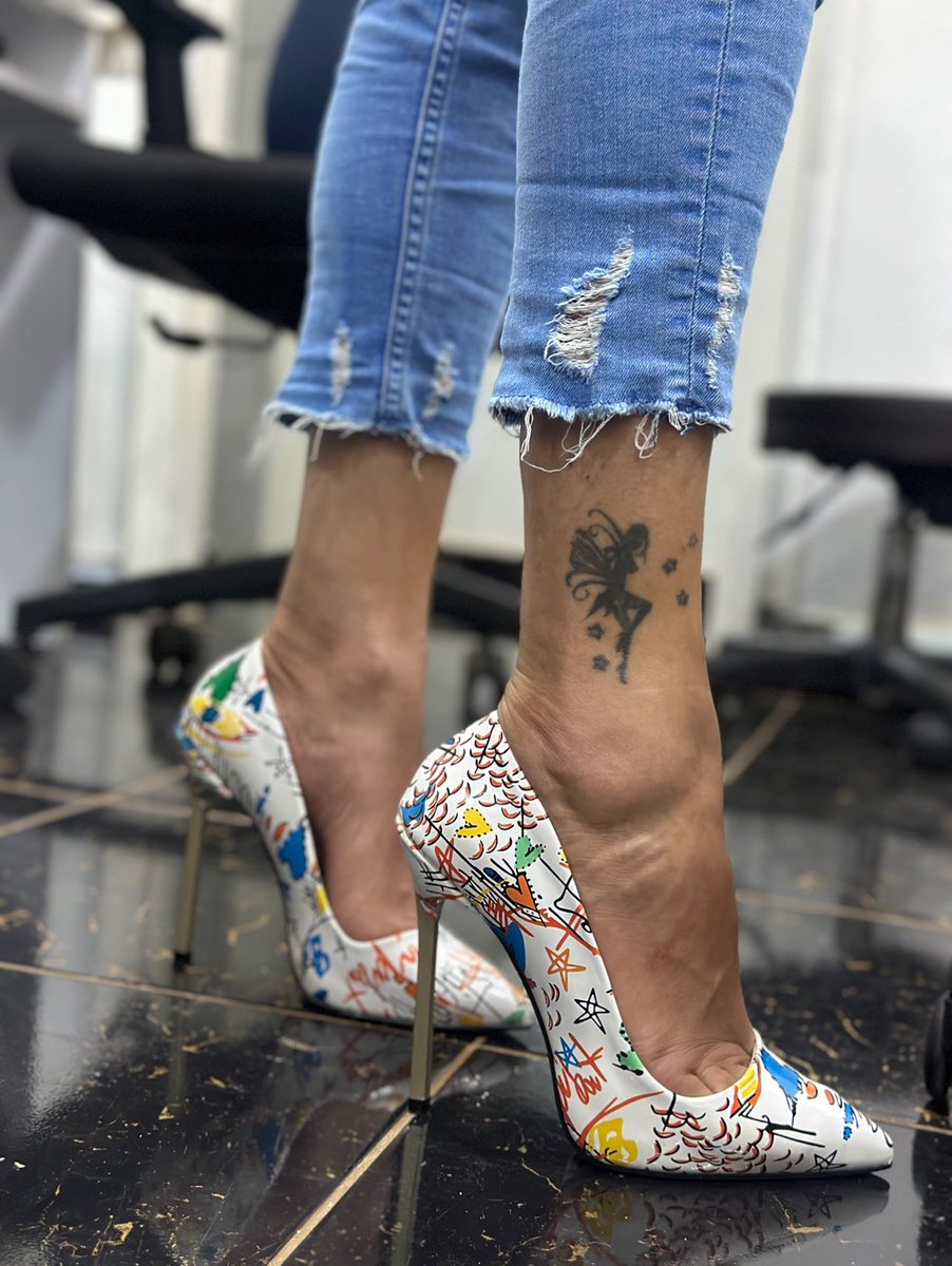 The city as a playground for pretty shoes.