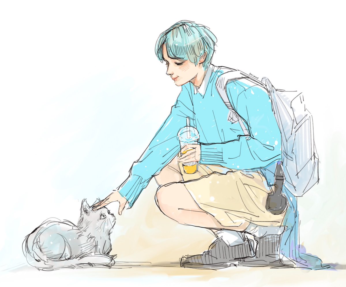 🩵🐱

#HUENINGKAI #휴닝카이 #ヒュニンカイ #TXTfanart