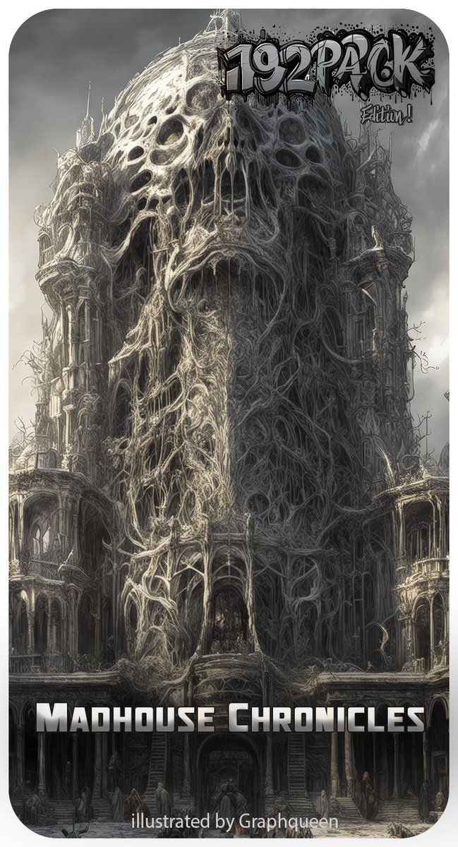 Graph_queen's tweet photo. the faithful in front of the temple

#graphqueen #192pack #cardgame #boardgame #organicgeometry #gothic #faithful #giger #lovecraft #temple #madhousechronicles #darkness #strange #gloomy #creepy #death #biomechanics #gigerart #gigerinspired #gigerstyle https://t.co/q89oPeLBAH