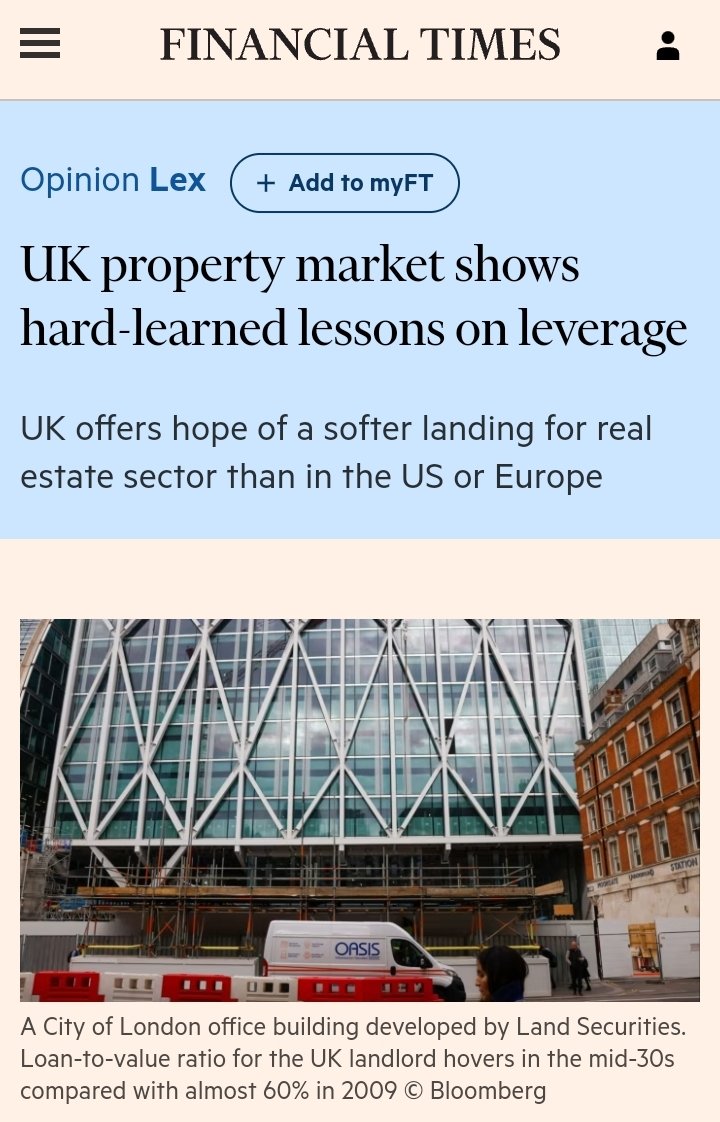 UK property market shows hard-learned lessons on leverage. 

#ukpropertynews