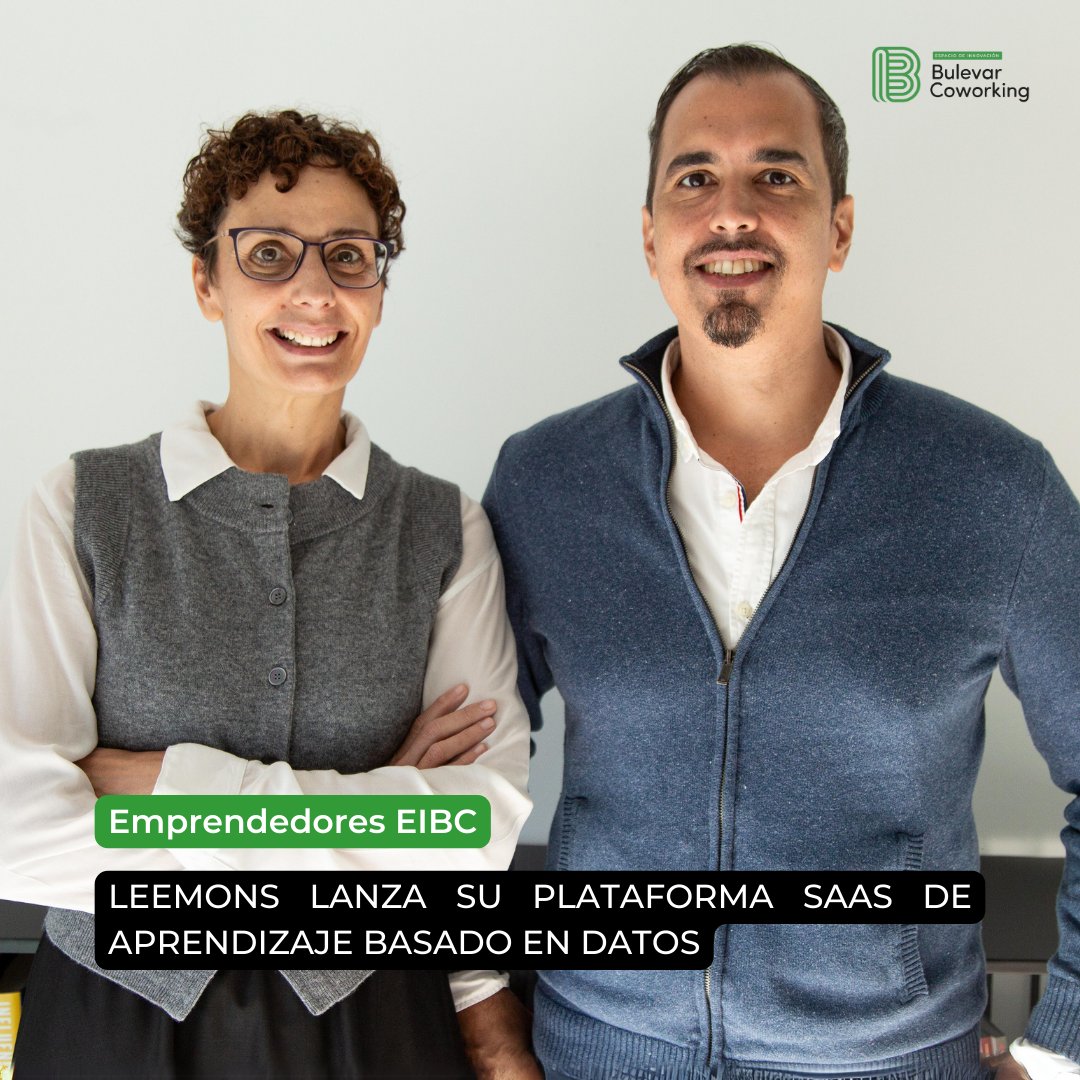 ¡Grandes noticias! 🚀👏 Tras 14.000 descargas en abierto, @Leemonslxp, startup acelerada en EIBC, lanza su plataforma SaaS de aprendizaje basado en datos. ¿Quieres probarla? Tienen plan free con +20 funcionalidades para hasta 50 alumnos y 3 asignaturas. i.mtr.cool/lcsgrisydd