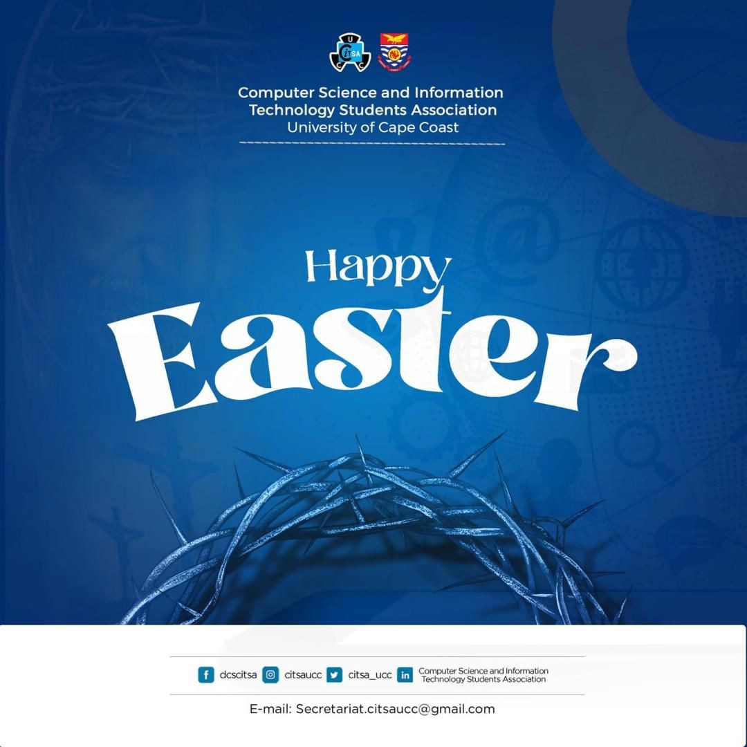 Happy Easter from CITSA! Let's connect, innovate, and thrive together this holiday season. Wishing you a basket full of tech-savvy surprises and egg-ceptional moments. 🐣🌷 #CITSAEaster #ConnectInnovateThrive ©️ CITSA : Promoting Development through Technology