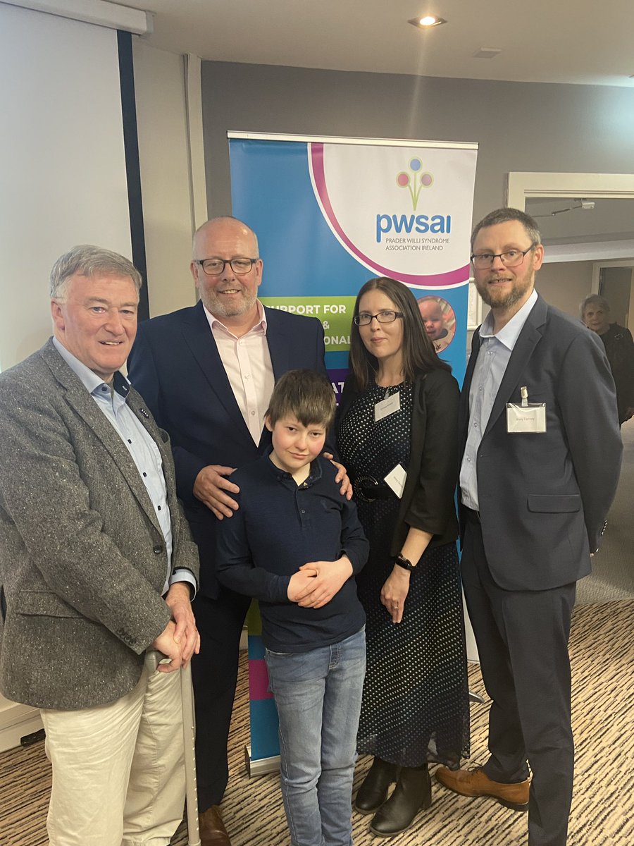 DFI (@disabilityfed) on Twitter photo Our CEO John Dolan is pictured with Rory Tierney, Emma Walsh Tierney and their son Henry Tierney and Gary Brennan of <a href="/PWSAI/">Prader-Willi Ireland</a> at yesterday’s launch by <a href="/rodericogorman/">Roderic O’Gorman TD</a> of a significant Joint National Report by PWSAI and <a href="/HSELive/">HSE Ireland</a> See pwsai.ie #PraderWilliSyndrome Our CEO John Dolan is pictured with Rory Tierney, Emma Walsh Tierney and their son Henry Tierney and Gary Brennan of <a href="/PWSAI/">Prader-Willi Ireland</a> at yesterday’s launch by <a href="/rodericogorman/">Roderic O’Gorman TD</a> of a significant Joint National Report by PWSAI and <a href="/HSELive/">HSE Ireland</a> See pwsai.ie #PraderWilliSyndrome