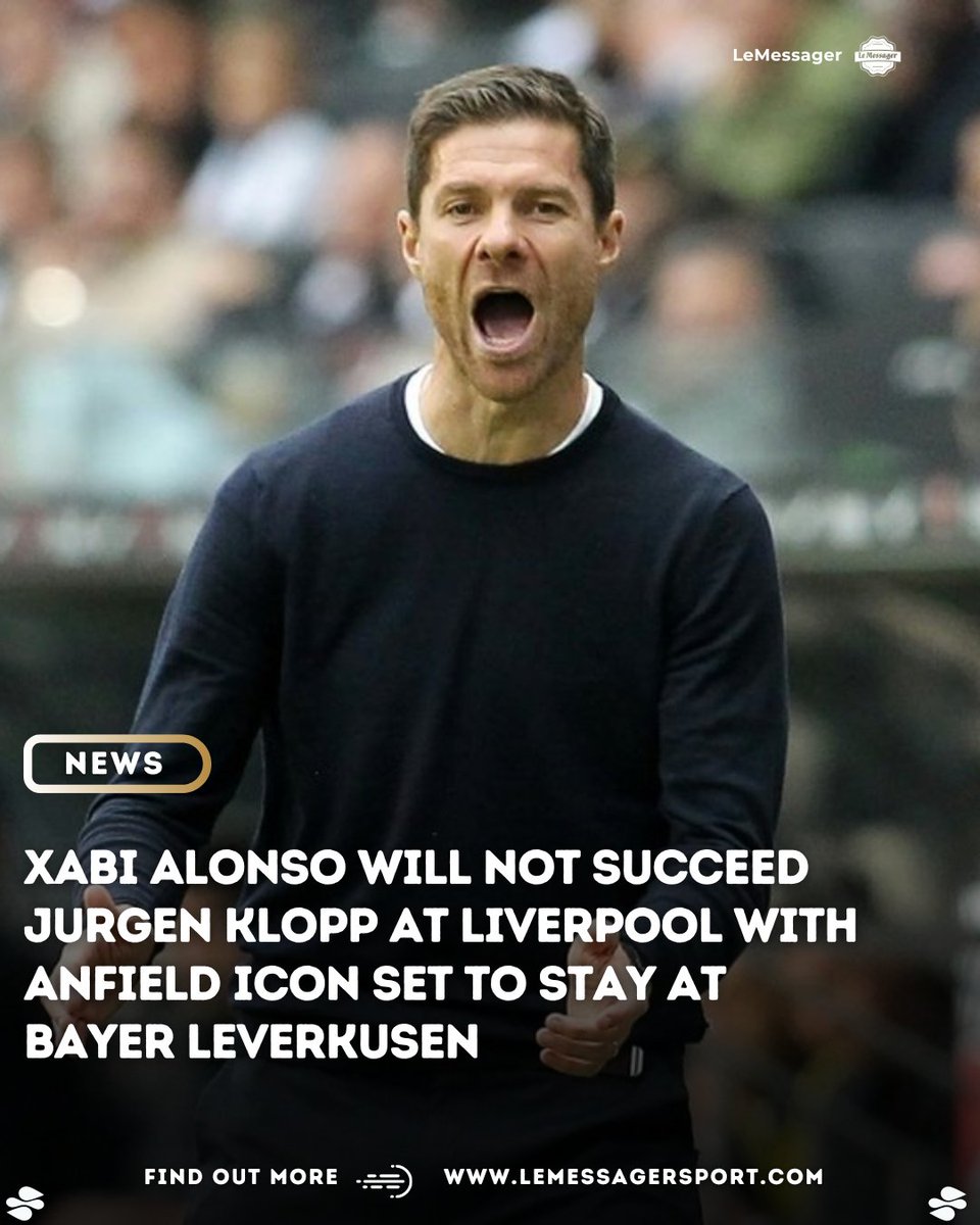 Liverpool have been dealt a serious blow in their search for a new manager when Xabi Alonso, the front-runner for the job, turned them down.