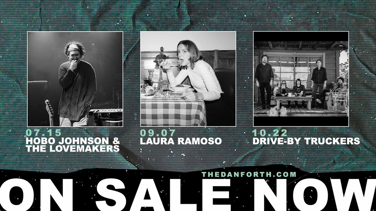 Spring into the long weekend with tickets to this week's on-sales, available at thedanforth.com. 🐰🎟️