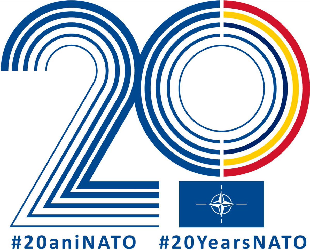 20 years today, 🇷🇴Romania officially joined @NATO. Ever since, we are #StrongerTogether.
#20yearsNATO #WeAreNATO #20aniNATO