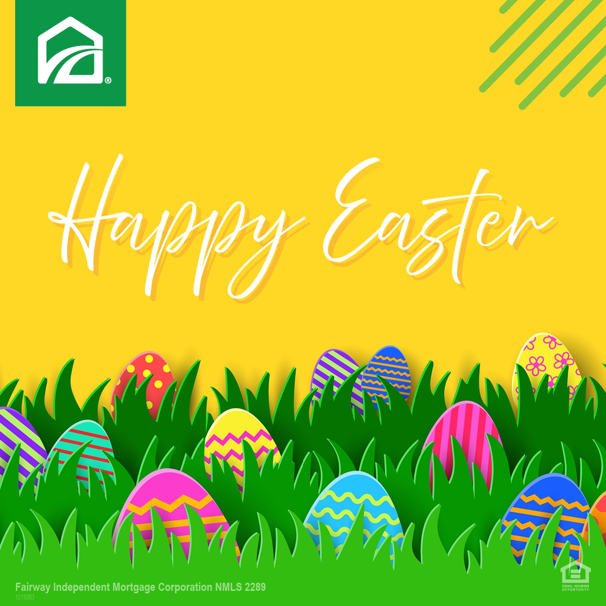 Wishing you and your loved ones a happy Easter! 
#itsnotaboutabunny #FairwayNation #mortgagewhisperer