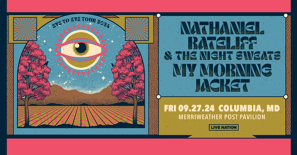 ON SALE NOW: 9/27, Eye To Eye Tour - @NRateliff & TNS and @MyMorningJacket 🎟️: hive.co/l/nrmmj24