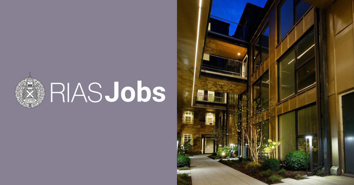 #RIASJOBS I GRANT | MURRAY ARCHITECTS is an established, award-winning practice based in #Glasgow. They are looking to expand with a talented Part 1 architectural assistant to become an integral part of the team. Find out more and apply by 5 April: ow.ly/8eGk50R4Qun