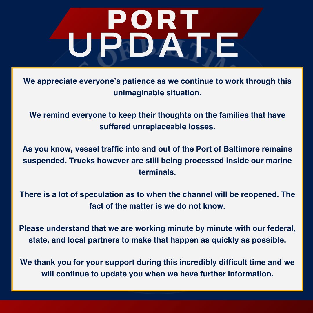 Port Update.