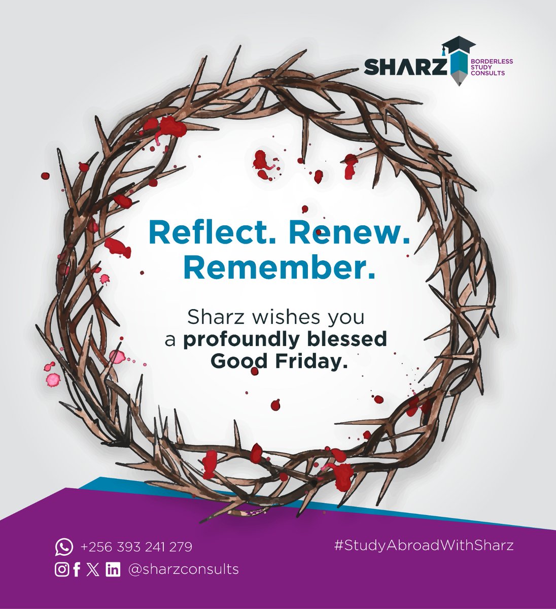 Reflecting on #GoodFriday: Embrace Jesus' love, spread compassion far and wide!