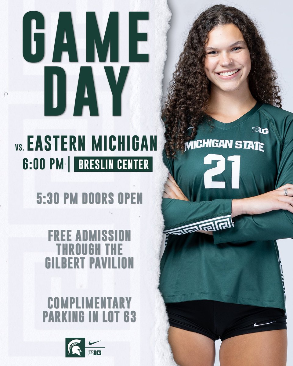 GOOD MORNING 🟢⚪️ It is finally time for our first spring scrimmage of the year! We’ll see you all in Breslin tonight to get your first look at Team 53! #GoGreen | #SetTheStandard