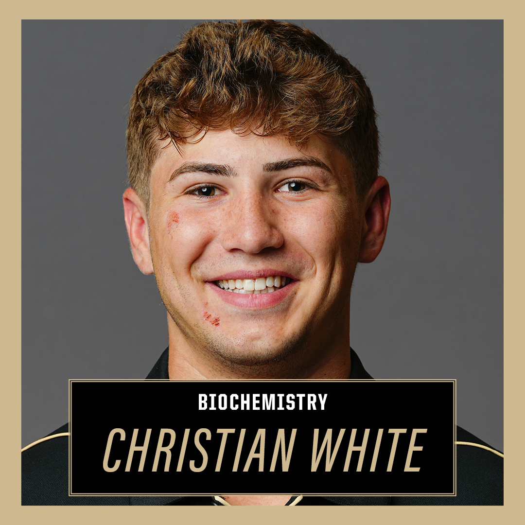 Congratulations, #PurdueAg winter Academic All-@bigten Honorees! Awardees included @PurdueBiochem and @PurdueWrestling student Christian White and @PurdueANSC and @PurdueWSwim student Evie Sierra, who received the award for the third time. purdue.ag/big-ten-winter