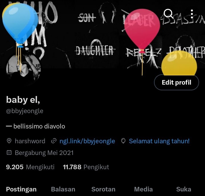 baby el, tweet media