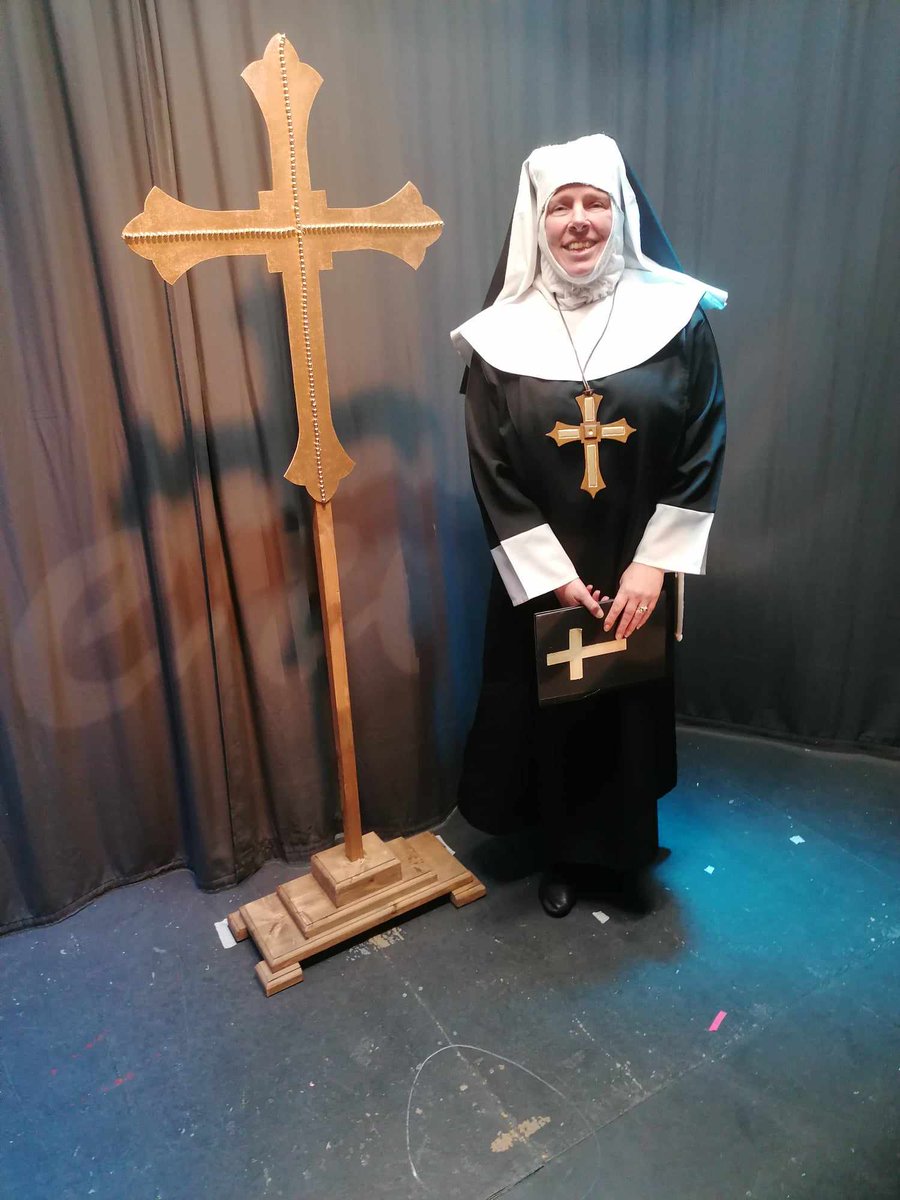 Dress rehearsal yesterday for Sound of Music. Show starts Tuesday 2nd April. 
#Soundofmusic
@Benllch
<a href="/northwales/">barry</a>