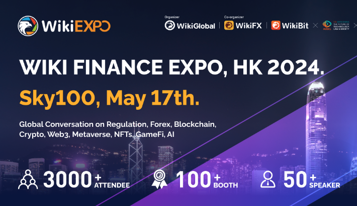 🔗 Event link (RSVP for free): wikiexpo.com/HongKong/2024/…
📅 Time: May 17, 2024
📍 Venue: Sky100, Hong Kong Observation Deck.
📌 Covered areas: Fintech, Blockchain, Crypto, Web3.0, Metaverse, Payments, Forex, NFTs, Tokenization
👥 Participants: 3000+
🎤 Speakers: 50+
🎈 Booth: 100+