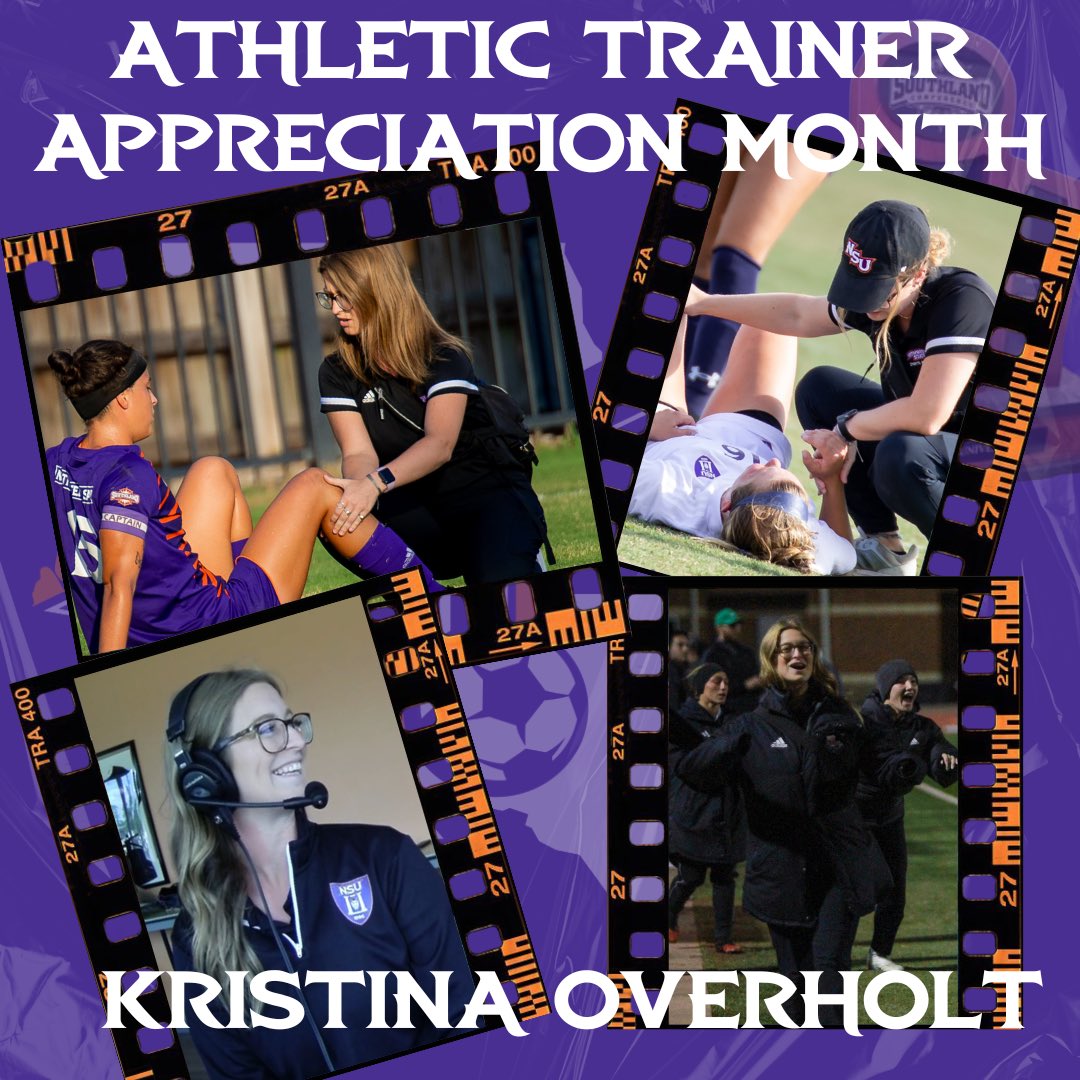 March is Athletic Trainer Appreciation Month. So grateful for our championship caliber Athletic Trainer Kristina Overholt. Her passion &amp; care for her job &amp; the program is witnessed every day! She truly is one of the best in the business!

#ForkEm ⚽️😈