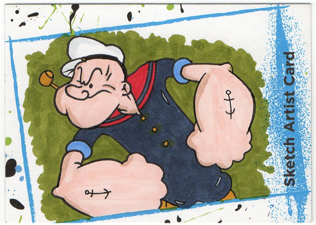 Today is National Spinach Appreciation Day !! Eat your veggies like this guy, and get strong !
#nationalspinachday #spinach #popeye #sketchcovers #sketchcard #comics