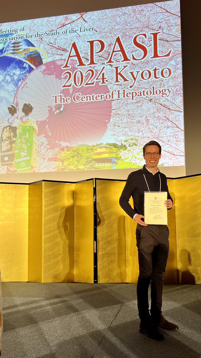 Deeply honored and humbled to have received the investigator award @Apasl2024 in Kyoto 🇯🇵! A huge thanks to @schattenbergJ and the excellent collaboration with @HannesHagstrom and @wester_axel! Many thanks to the great host! @APASLnews