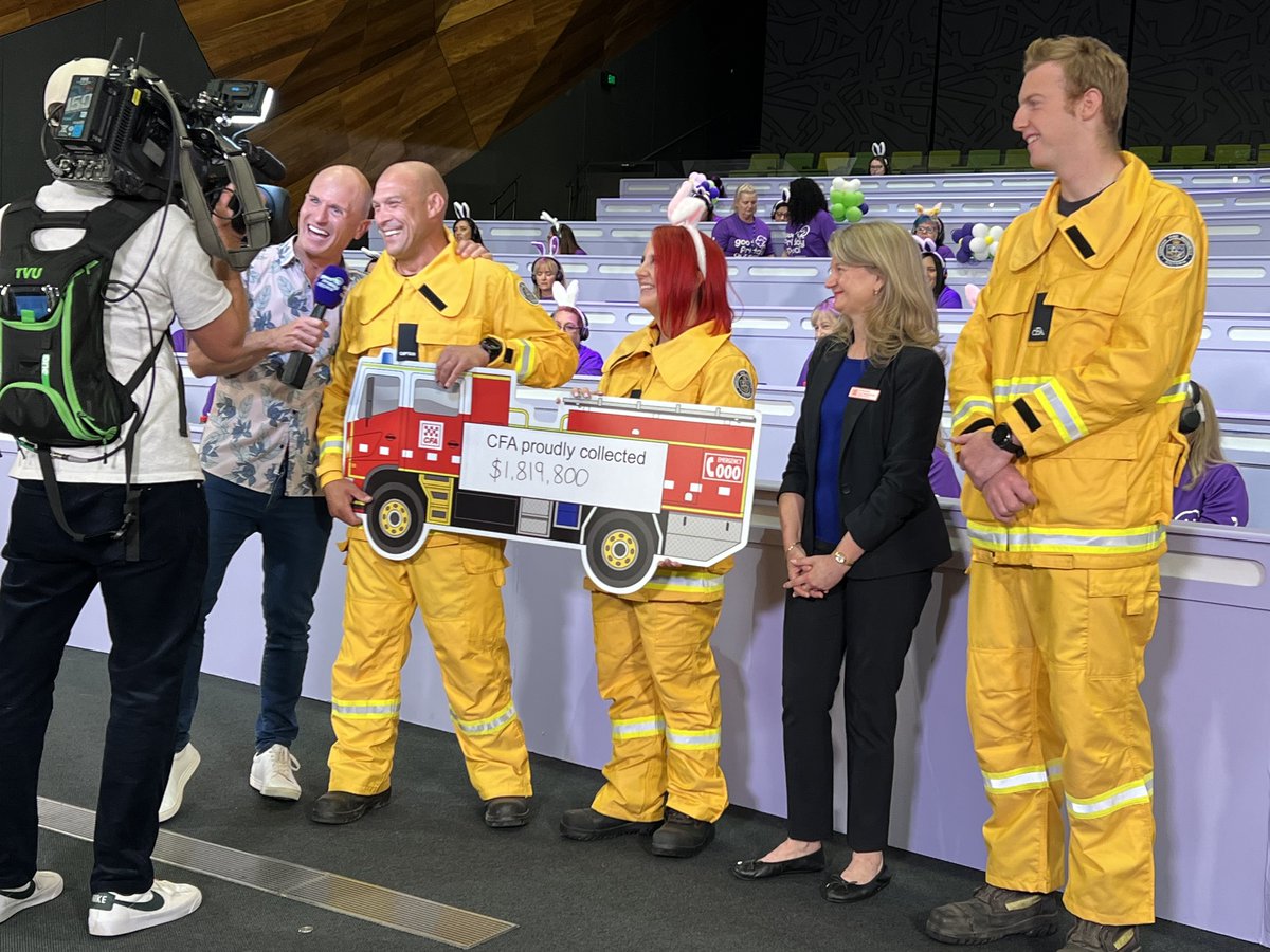 The 2024 @GoodFriAppeal results are in and CFA brigades have raised an incredible $1,819,800. Thank you to CFA people who were out rattling tins and the community who supported this year's appeal. 📍 Wurundjeri Country