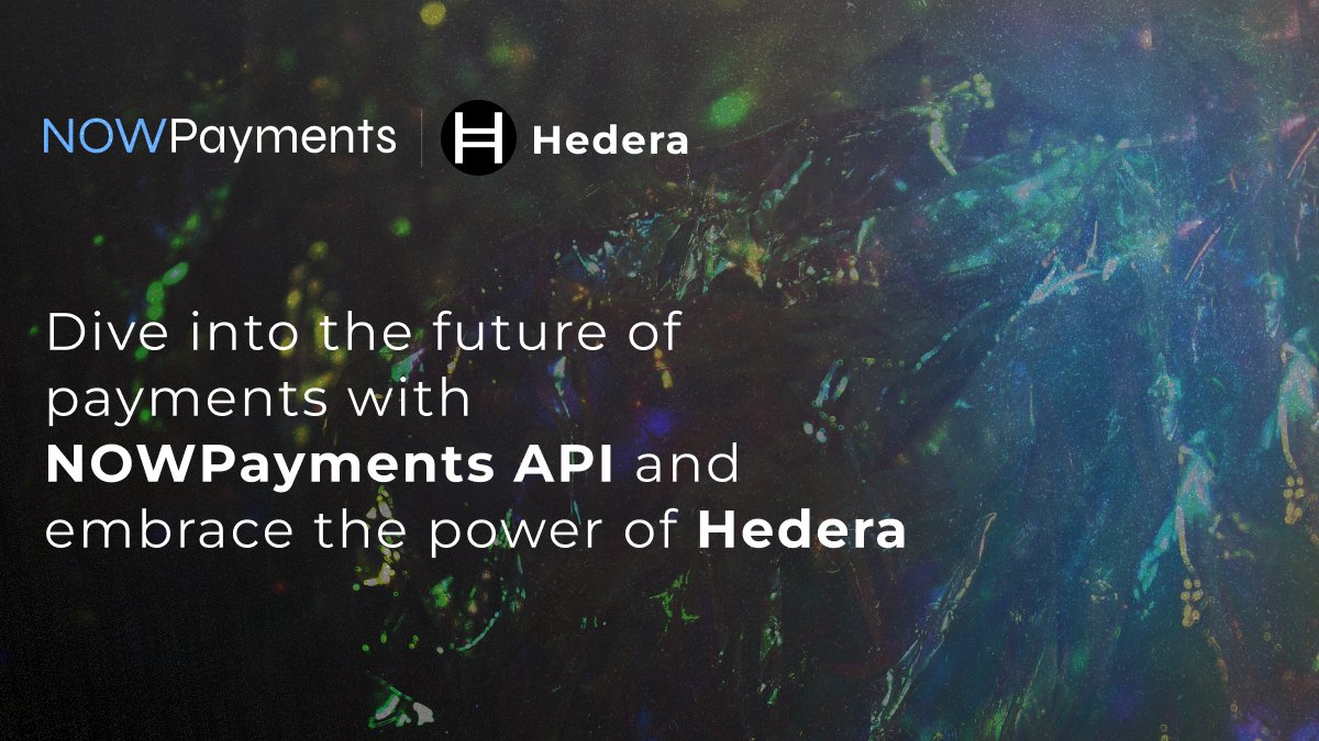 🚀Dive into the future of payments with NOWPayments API and embrace the power of @hedera! 🌐Seamlessly integrate #Hedera payments into your business, offering your customers a smooth and secure checkout experience: now-l.ink/hbarpaym