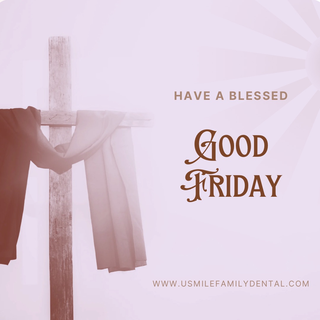 USmileDentJa's tweet photo. Wishing you a blessed Good Friday filled with reflection, reverence, and renewal. 🙏 #GoodFriday #Reflection #Grace #Love #Renewal #Faith #Blessings 🌟✝️ https://t.co/ccOag2aJ5j