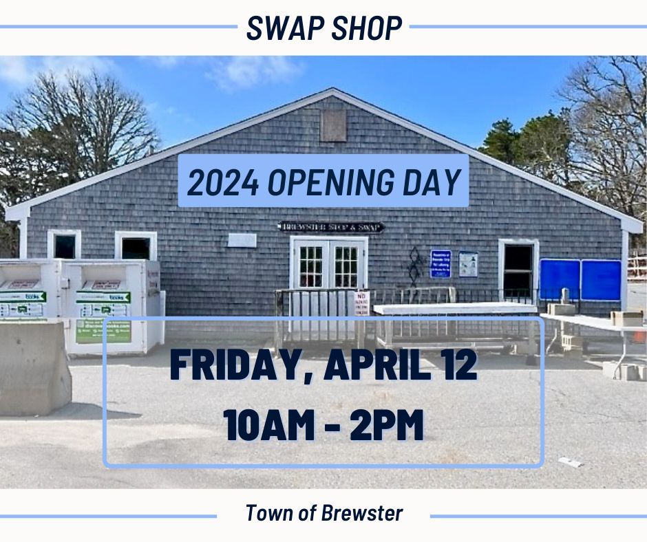 Rejoice! The Swap Shop will be opening in just two weeks - on Friday, April 12 at 10am. Be sure to check out the list of accepted items before you load up your winter stash of 'item-to-bring-to-the-swap-shop'. You can find the list here buff.ly/4avBY7N - just to be sure.