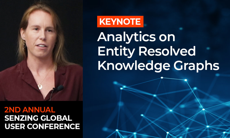 senzing's tweet image. Are you using Entity Resolved #KnowledgeGraphs? The results are night and day when it comes to #GraphAnalytics, #GraphVisualization and more! Watch this fascinating talk by an industry expert. bit.ly/analytics-enti… #EntityResolvedKnowledgeGraph #EntityResolution