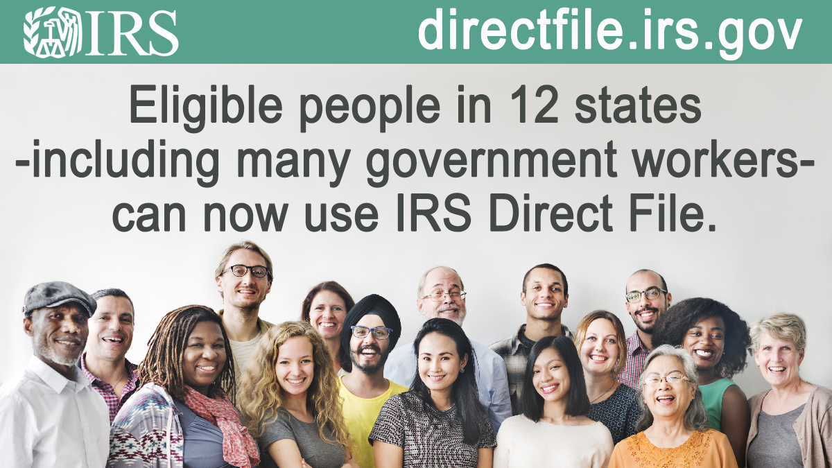 GSA will celebrate 18F's 10th anniversary all year long (bit.ly/3VDDvod). We're involved in many high-impact projects, such as the IRS Direct File initiative. Check eligibility (directfile.irs.gov) and file for free in 12 pilot states before the April #tax deadline.