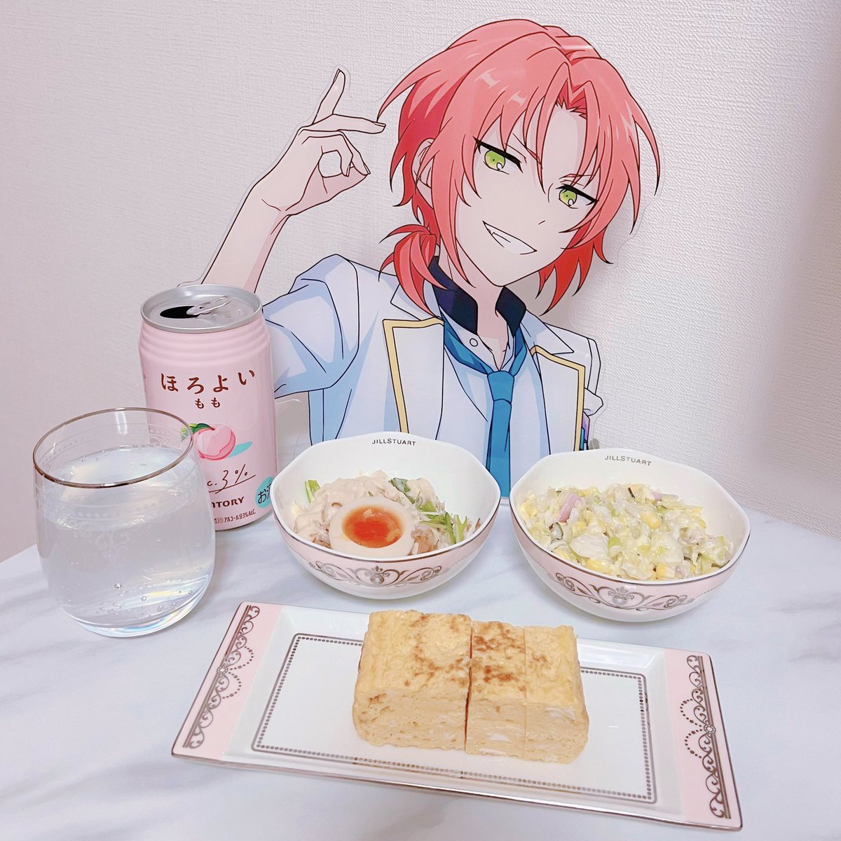 「ごはん! 」|૮ . ̫ . ა ⸝꙳のイラスト