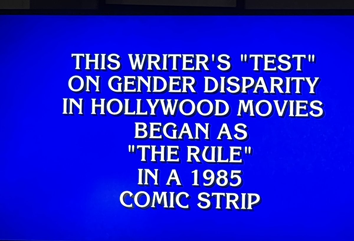 Last night on @Jeopardy the category was #lgbtq+ #writers and their #books --I was very excited to see this clue--do you know the answer?