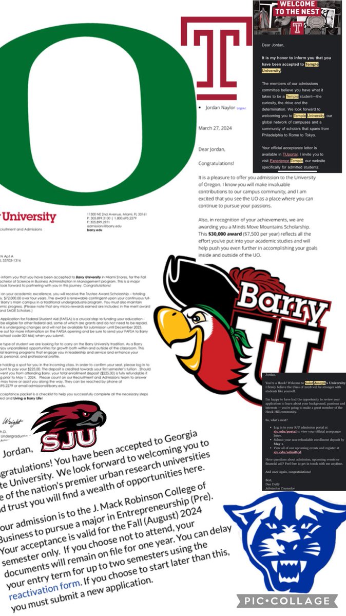 New Acceptances📚🎉