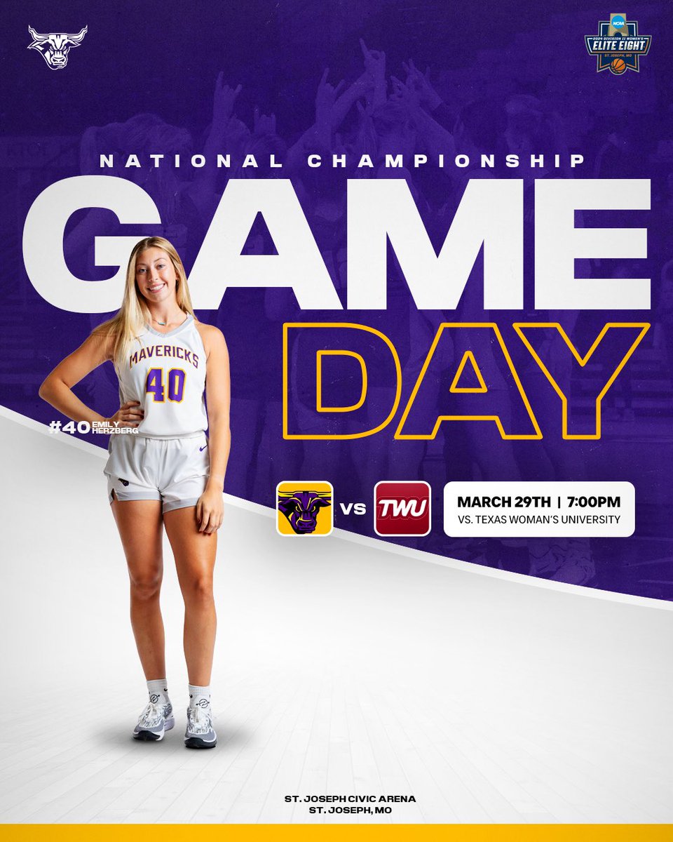 Waking up to play in the National Championship… 🔥

📺 CBS Sports Network
📻 1230 The Fan Mankato
📊 tinyurl.com/38x4vy3v

#RollMavs | #HornsUp
