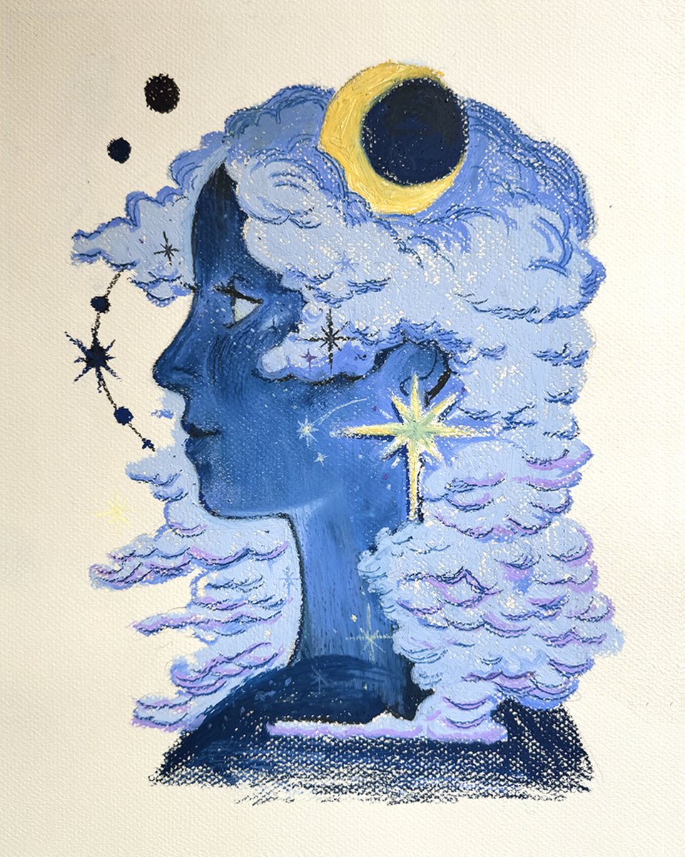 「 solaris & luna  」|yveczのイラスト