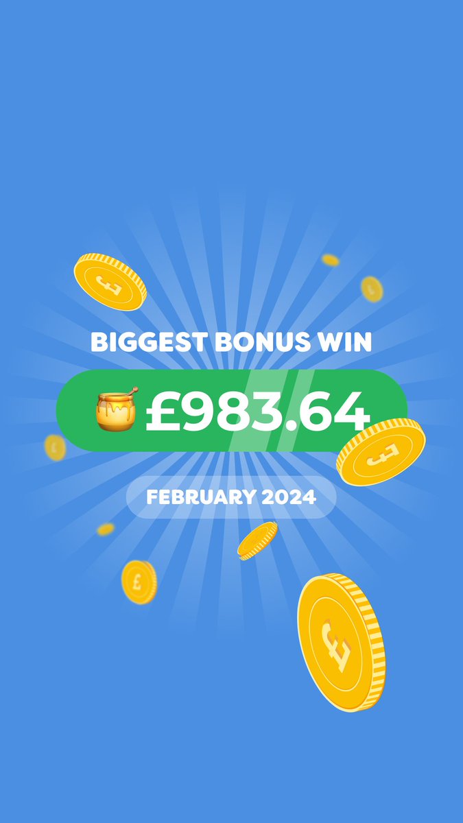🎉February saw a great bonus win of £983.64 for one of our lucky PMPers!😍 If you want to build a bonus as good as that, check the site daily, do surveys and take up some of our amazing bonus boosting offers!🤑 #pmp #pickmypostcode #bonus #freemoney #lucky #winner #win