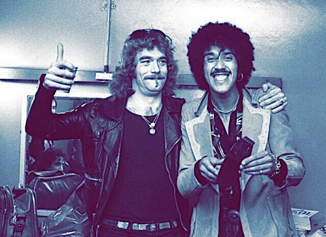 Phil Lynott & Huey Lewis 1978...✌❤🎶
#PhilLynott #HueyLewis #RockStarFriday