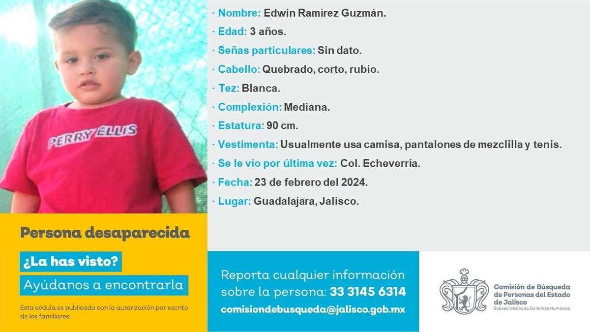 VMGlezR's tweet photo. Menor de edad desaparecido en Guadalajara (Col. Echeverría) junto con su hermanita Sophia Alejandra (6 años) https://t.co/rmud4HI6I9