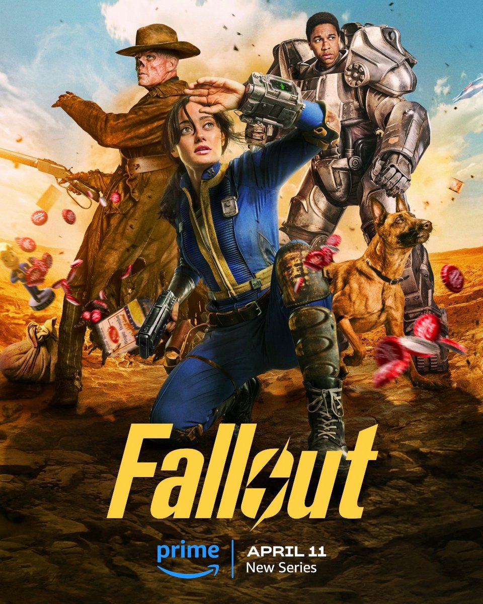 The New Show we will be covering next month is Fallout! We’ll be bringing more content about the show leading up to the premier on April 11th! Stay tuned for more!

#Fallout #AmazonPrime #Podcast #Podcasts #Spotify #ApplePodcasts #SmallScreenCouchCommentary #April11