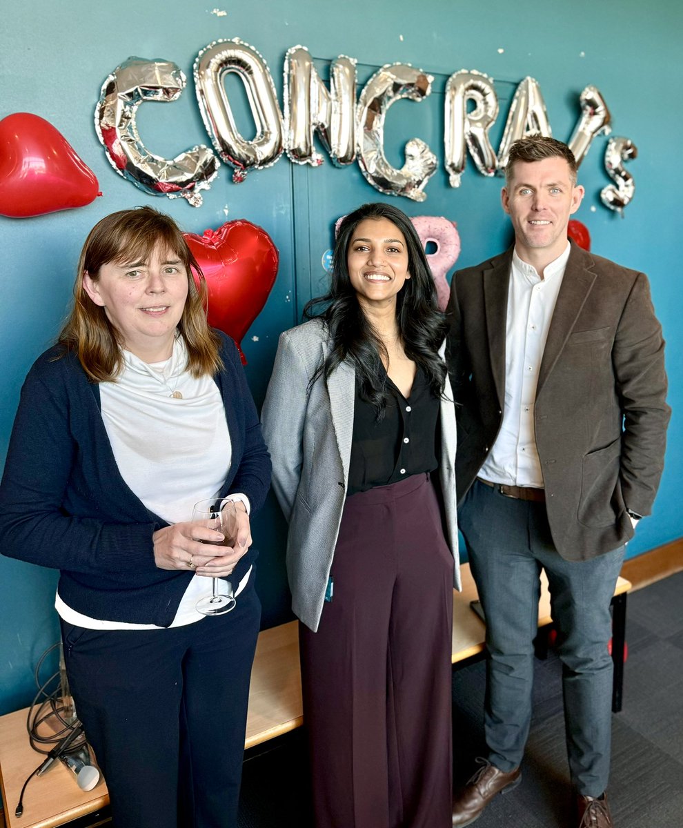 📢📢   Doctor in the House.   📢📢

Congrats to <a href="/meenakshi_suku/">Meenakshi Suku</a> for successfully passing her PhD Viva this week! 🎉🎉
Looking forward to when this work comes full circle this year. 

Special thanks to Profs Christine Mummery and Maeve Caldwell for examining.  
#proudsupervisor