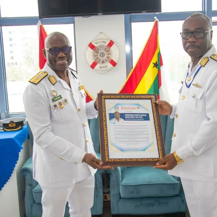 COMMODORE ATIAYAO TAKES OVER AS CSO AT THE NAVAL HEADQUARTERS.