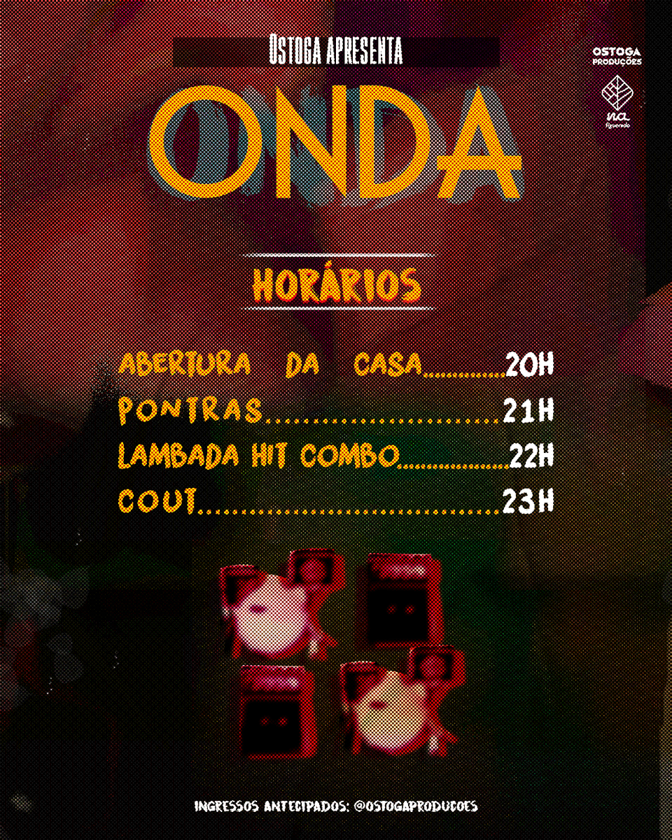 OstogaProducoes's tweet photo. É HOJE ✴️

Finalmente chegou o dia do nosso rolê, nesse feriadão você vai bater cabeça 🔥 confere os horários dos shows e chega cedo pra curtir tudo! ⚡

>> o resultado do nosso sorteio tá lá no Instagram agradecemos a todos que participaram ❤️‍🔥

🎟️ https://t.co/tUnvOUQFKH https://t.co/Yg8ddsVwIt