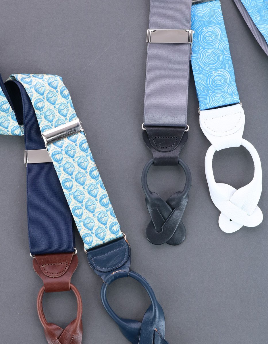 Bring on bright colors and bold prints! Shop suspenders perfect for spring. bit.ly/3Ns1OR4